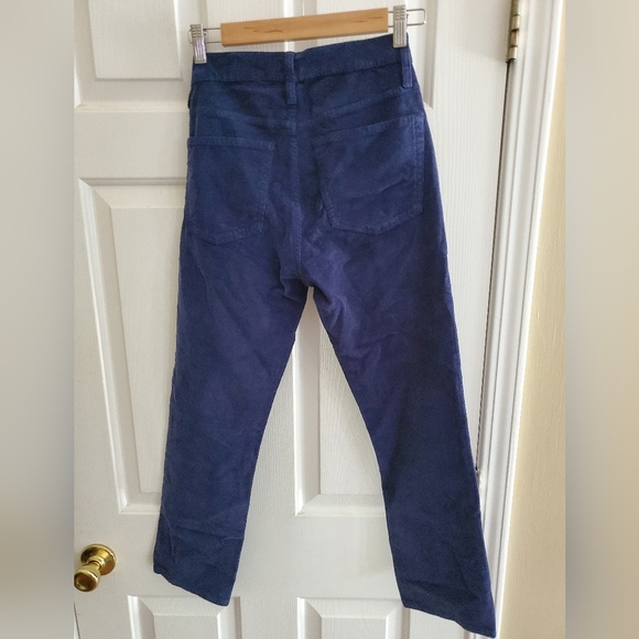 NWT J CREW 9" high-rise toothpick jean in garment-dyed corduroy Size 26P - Picture 7 of 7